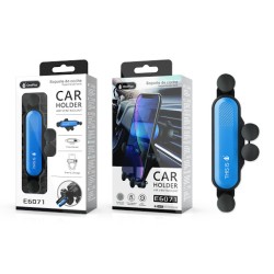 ONE PLUS CAR HOLDER GRILL AIRVENT SMARTPHONE GRAVITY LINKAGE PRETO ( E6071 ) AZUL ONE PLUS CAR HOLDER GRILL AIRVENT SMARTPHONE GRAVITY LINKAGE PRETO ( E6071 ) AZUL